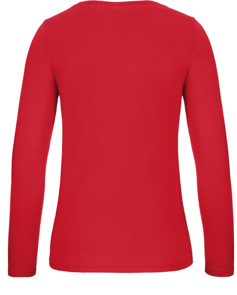 B&C Langarmshirt Damen T-Shirt #E150 Long Sleeve – Bild 3 von 4