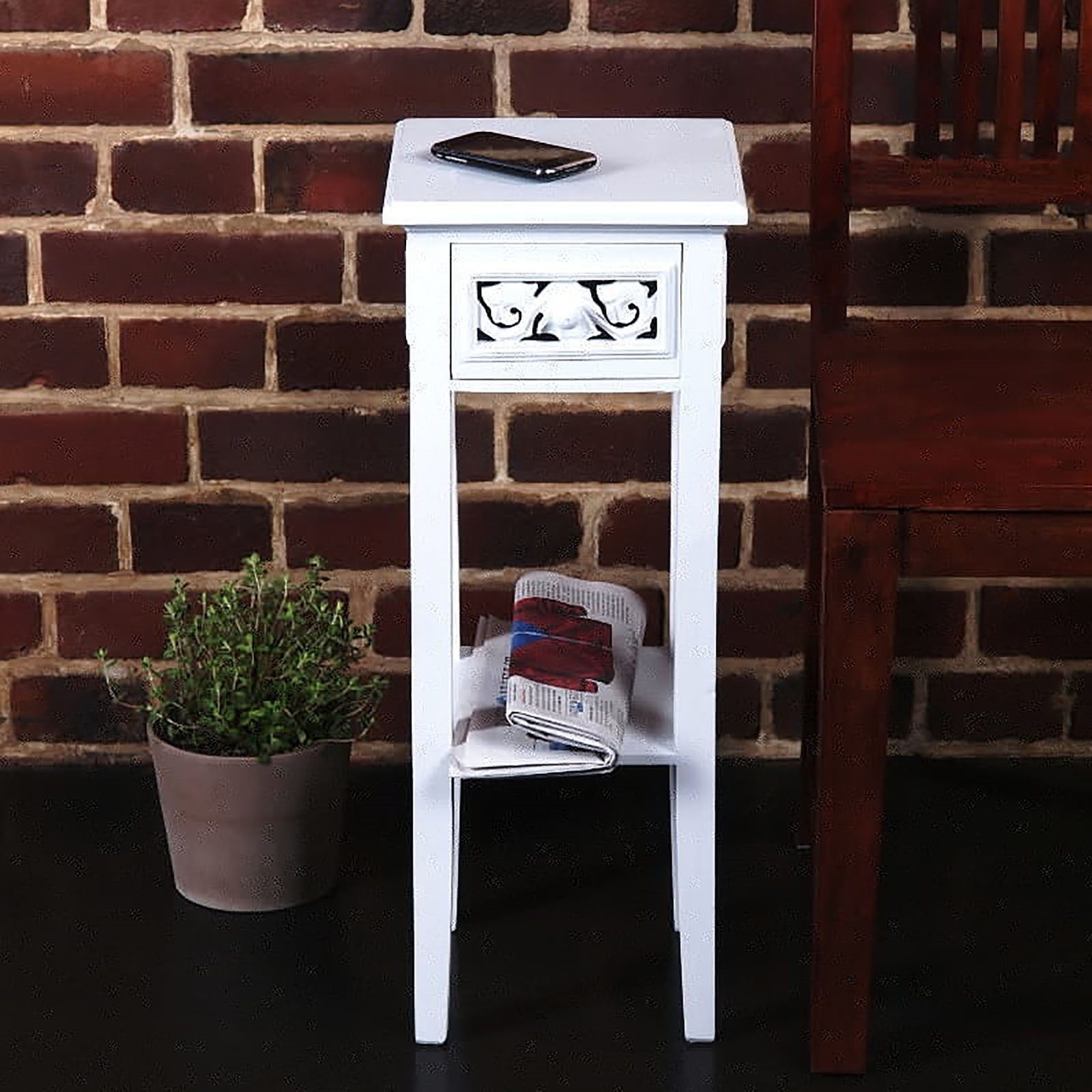 DESIGN DELIGHTS Telefontisch TELEFONTISCH VINTAGE, Flurtisch günstig online kaufen