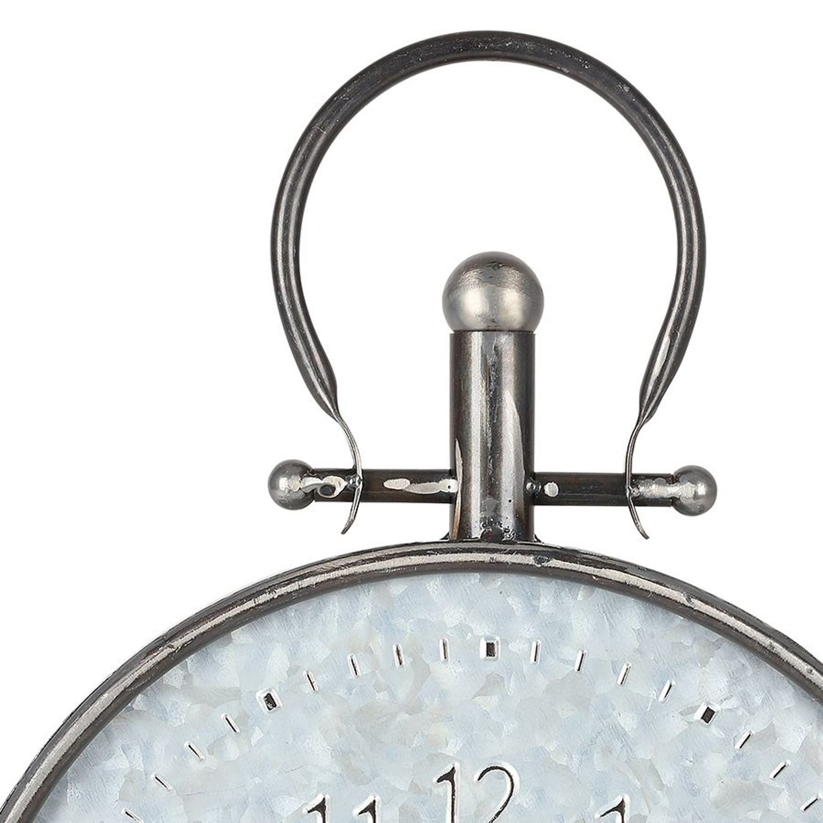 BURI Wanduhr Retro Wanduhr 31,5cm Taschenuhr Design Küchenuhr Wohnzimmeruhr Baduhr