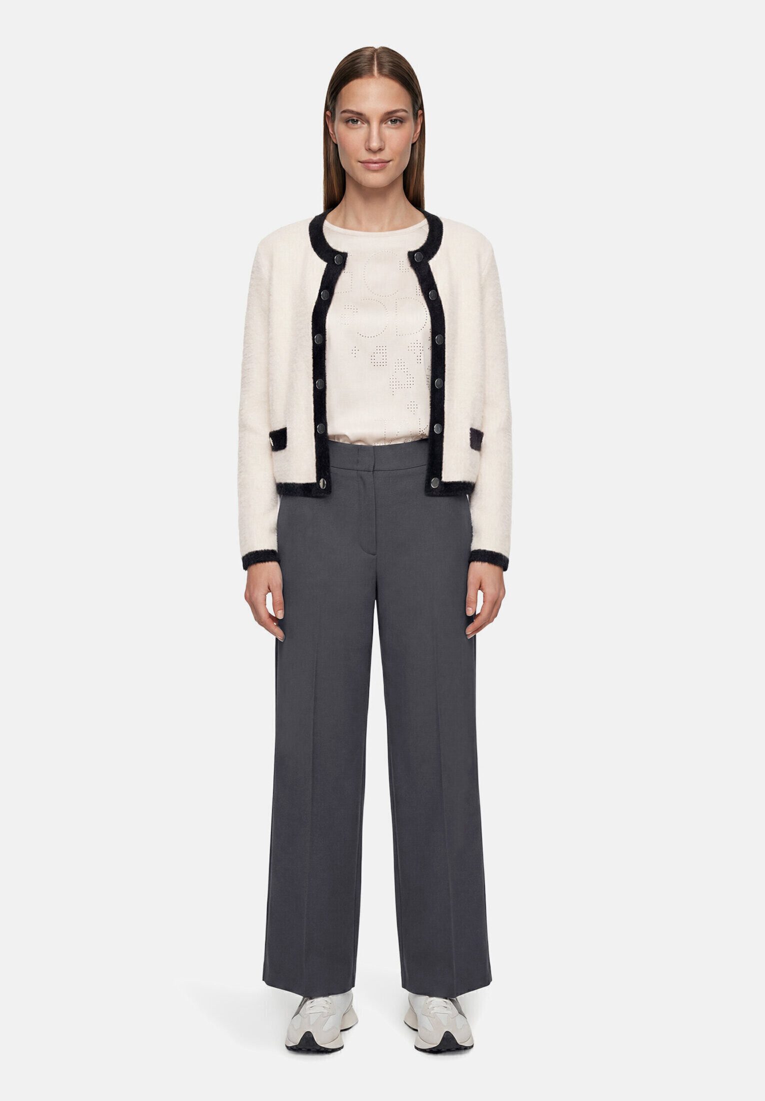 Betty Barclay Strickjacke Damen mit Knopfleiste (1-tlg)