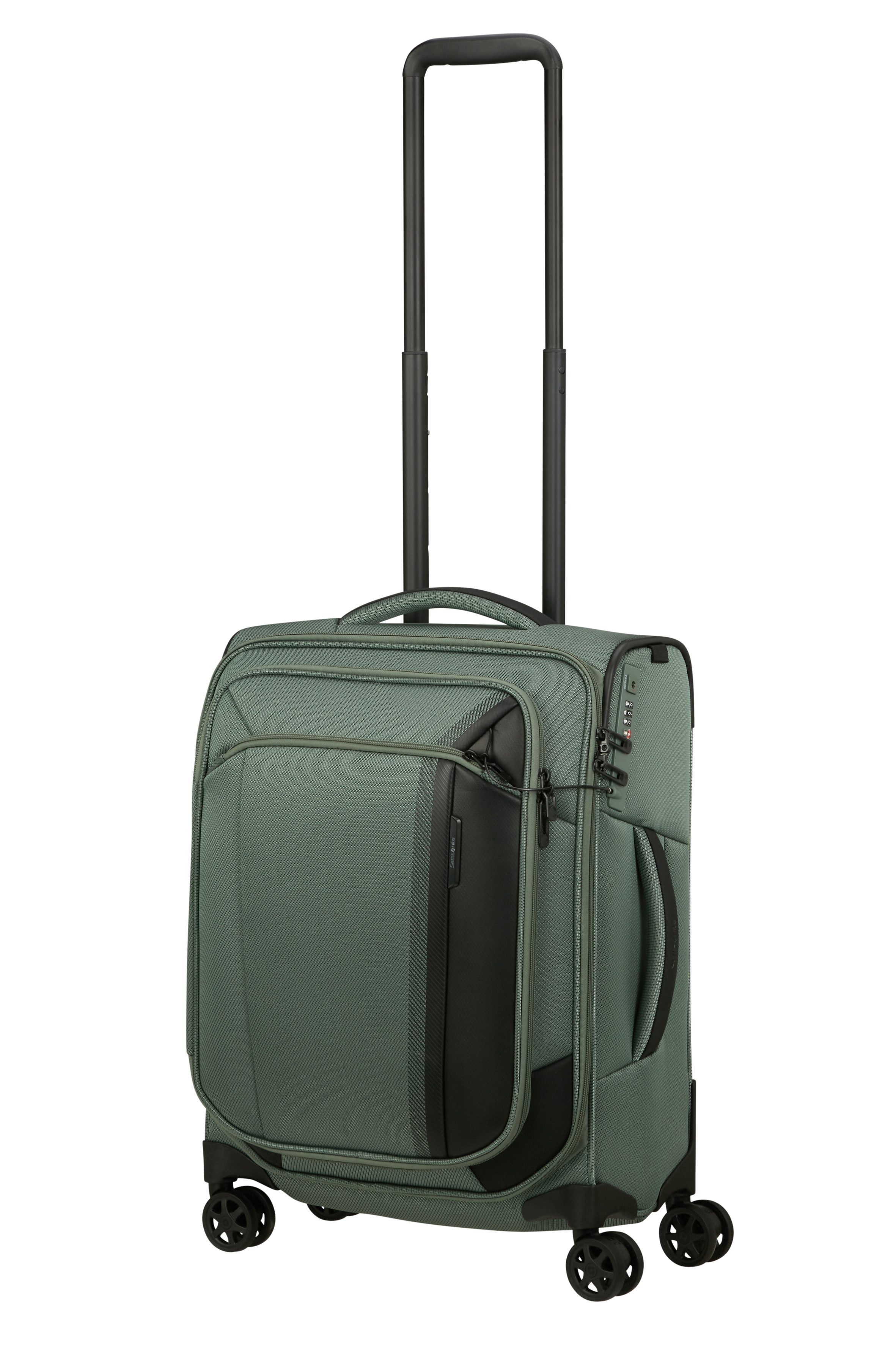 Samsonite Weichgepäck-Trolley RESPARK, verschiedene Größen und Farben, 4 Rollen, mit mehreren Tragegriffen, Innenmaterial aus Polyester