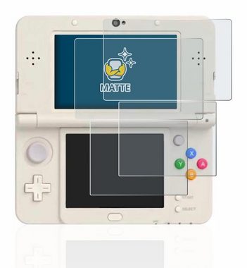 BROTECT Schutzfolie für Nintendo New 3DS, Displayschutzfolie, 2 Stück, Folie matt entspiegelt