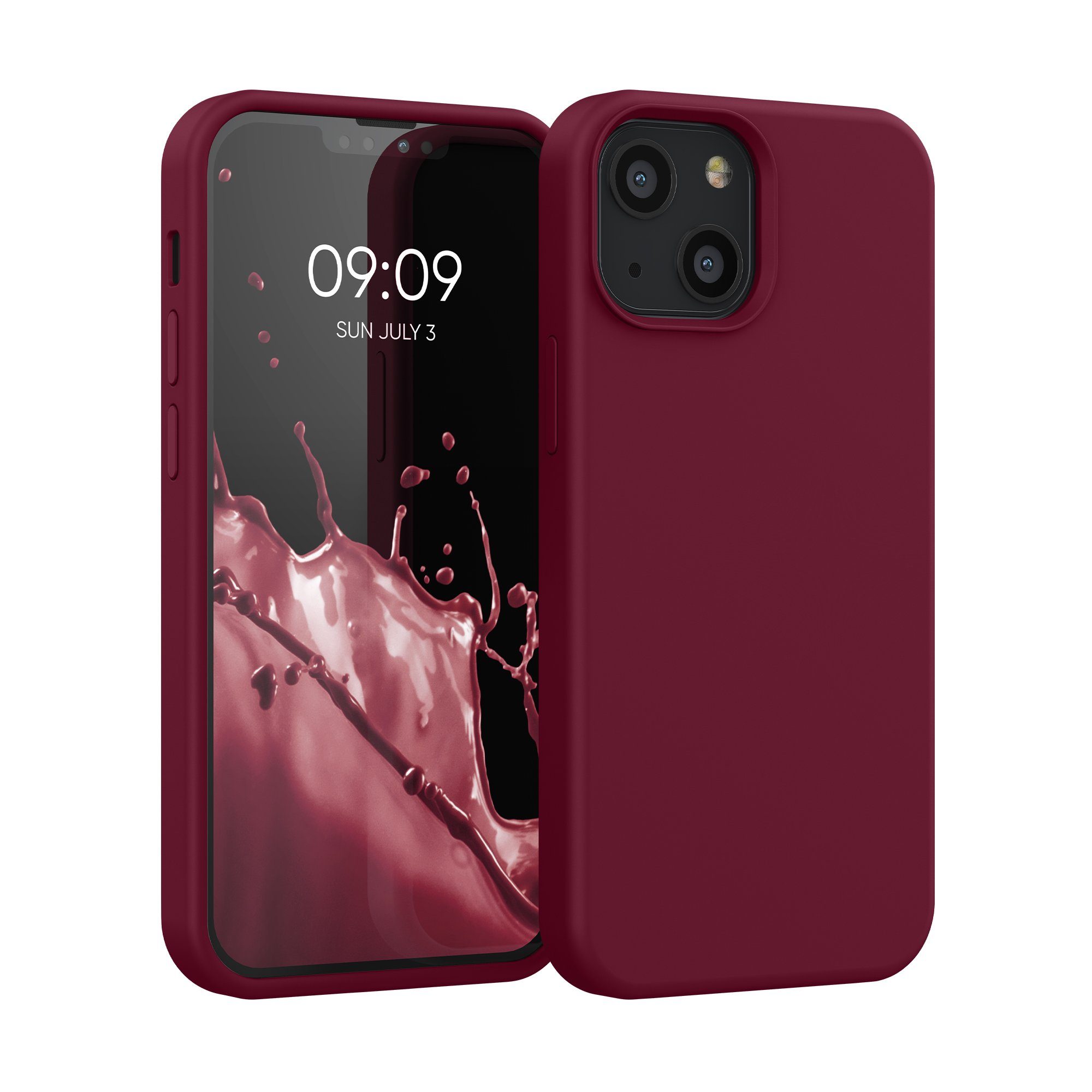 kwmobile Handyhülle Hülle für Apple iPhone 13 mini, Hülle Silikon gummiert - Handyhülle - Handy Case Cover