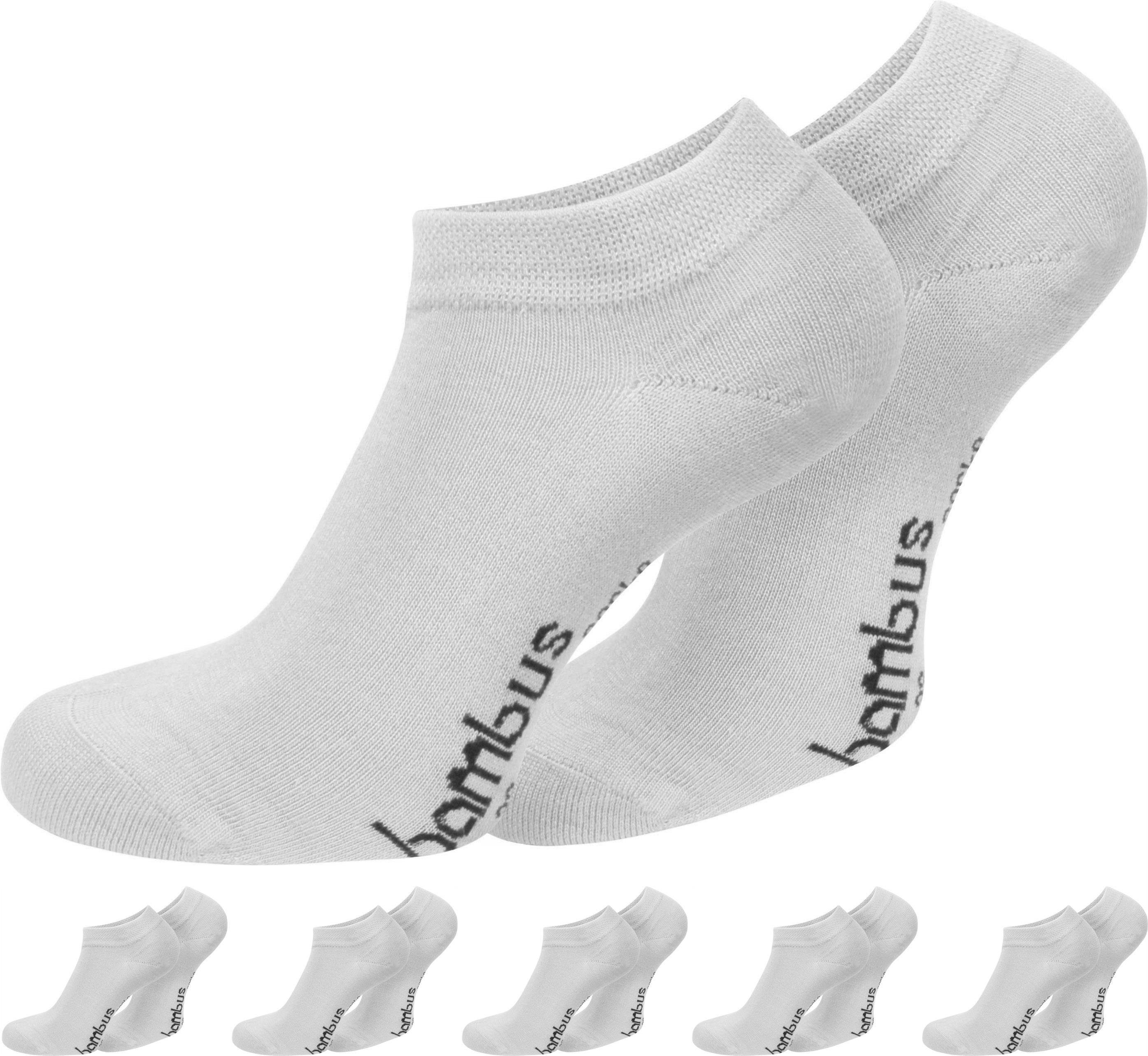 Sneakersocken 6 Paar Bambus-Gesundheitssocken Sneakers