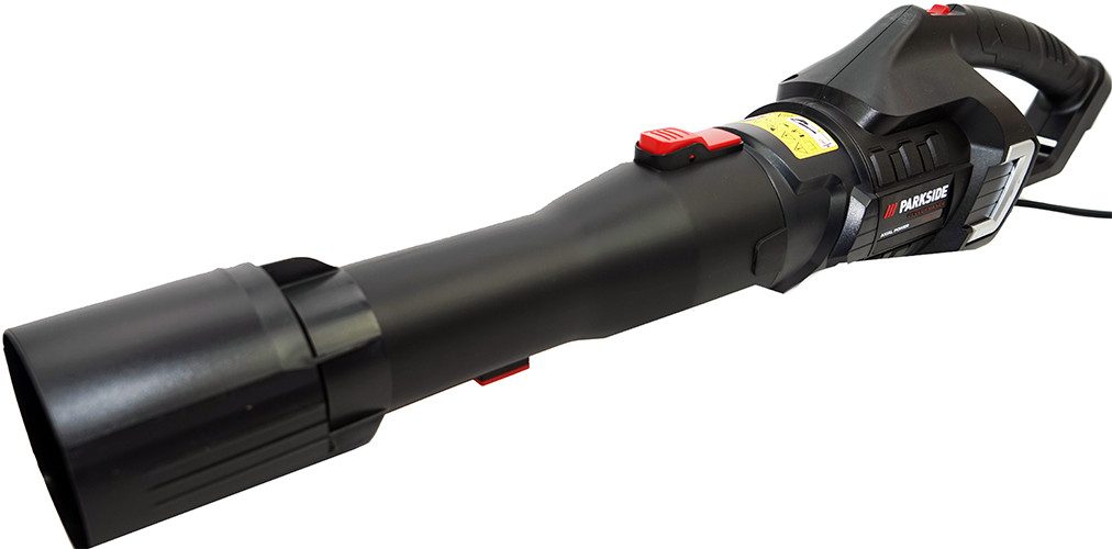 PARKSIDE PERFORMANCE® Elektro-Laubbläser Elektro-Axial-Laubbläser »PPELB 1650 A1«, inkl. Rund- und Flachdüse
