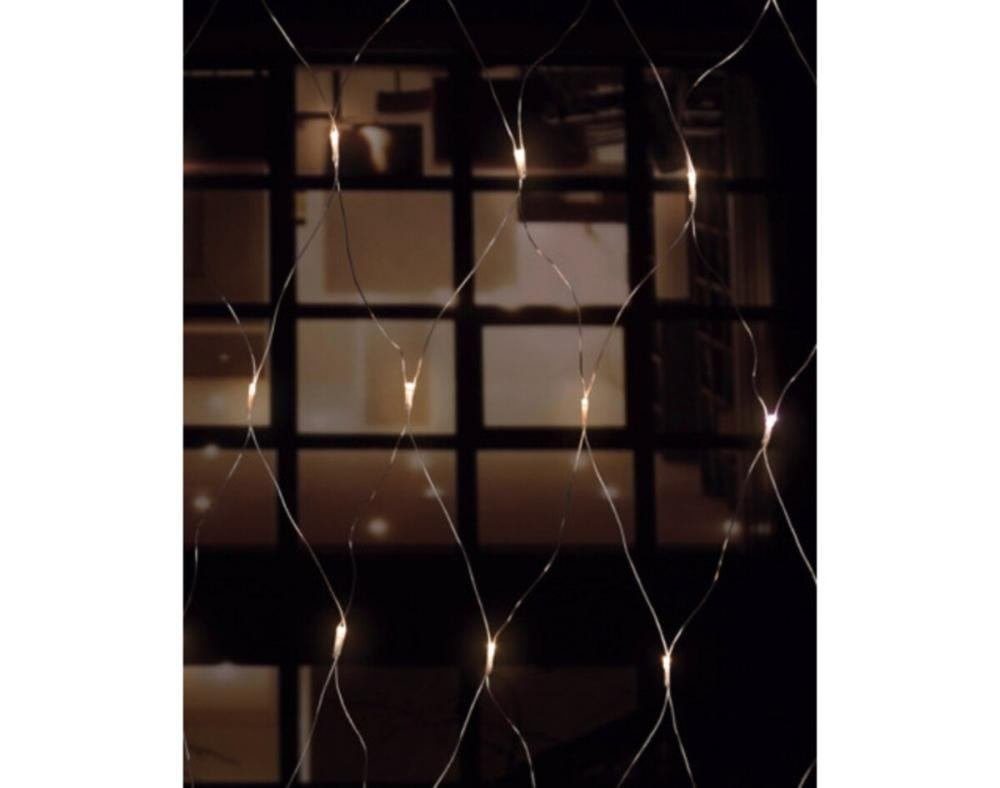 Haushalt International LED-Lichternetz 76897 LED Lichternetz 3x3m 208 Dioden warmweiß