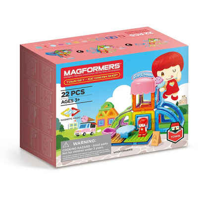 MAGFORMERS Magnetspielbausteine Magformers Town Set - Ice Cream