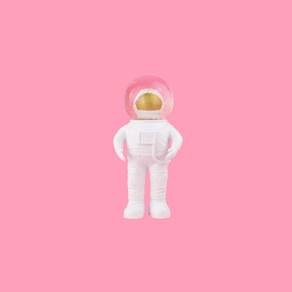 Donkey Products Dekofigur Summerglobe The Astronauts Small Weiß