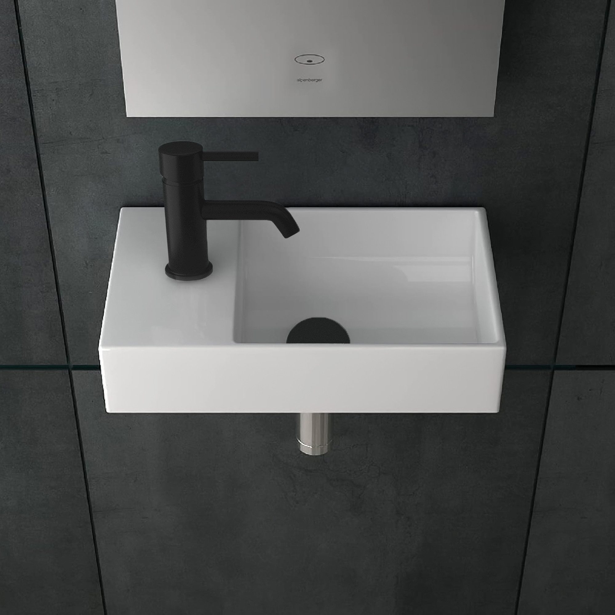 Alpenberger Waschbecken Kleines Bad Spülbecken - günstig online kaufen