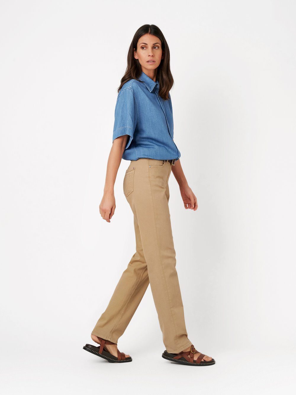 TONI Straight-Jeans Honey aus Stretch-Denim