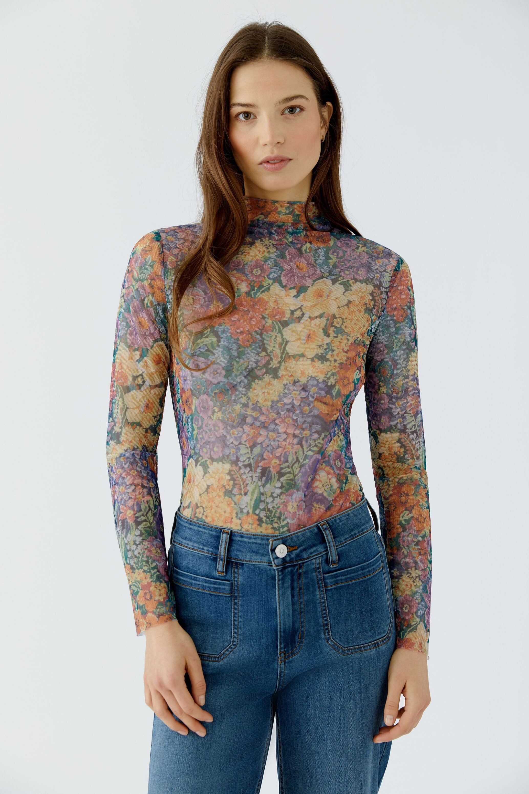 Oui Langarmshirt
