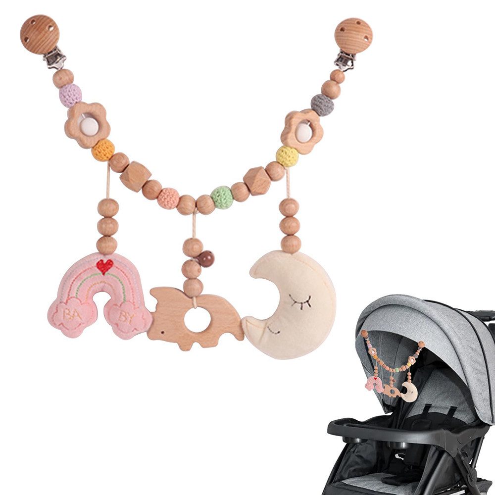 CLTYQ Kinderwagenkette Kinderwagen Kette für Babys,Kinderwagenspielzeug Mäd günstig online kaufen