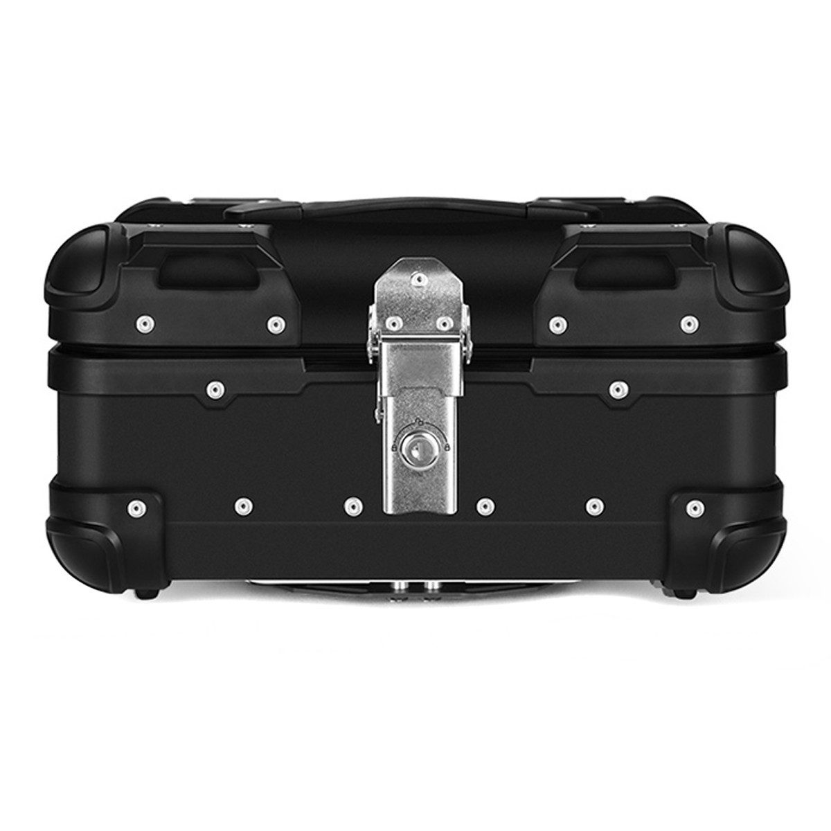 Topcase Motorrad Alu Top Case # XS22 Aluminium 22 Liter schwarz
