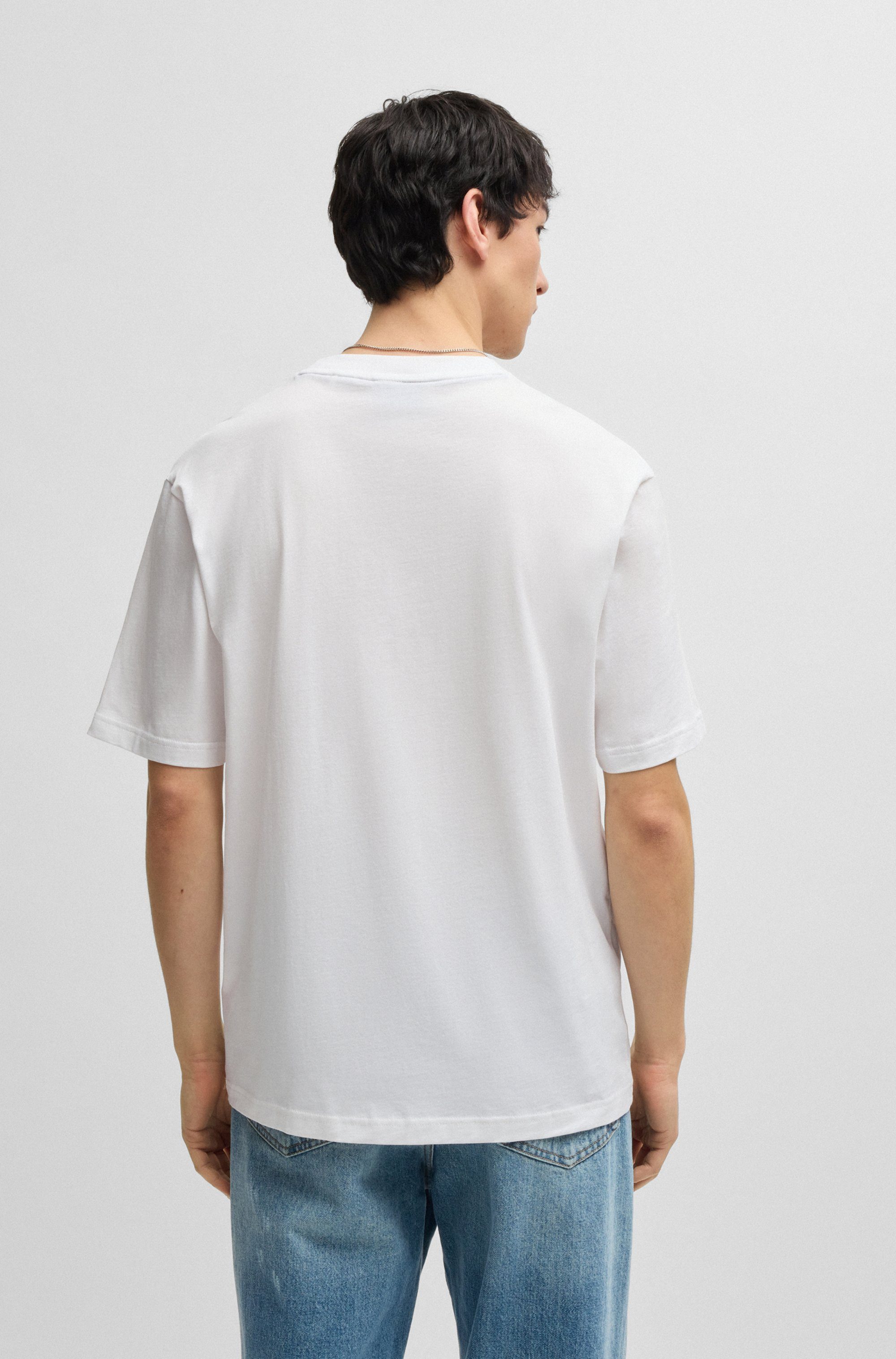 HUGO Blue T-Shirt Nugibol mit großem günstig online kaufen