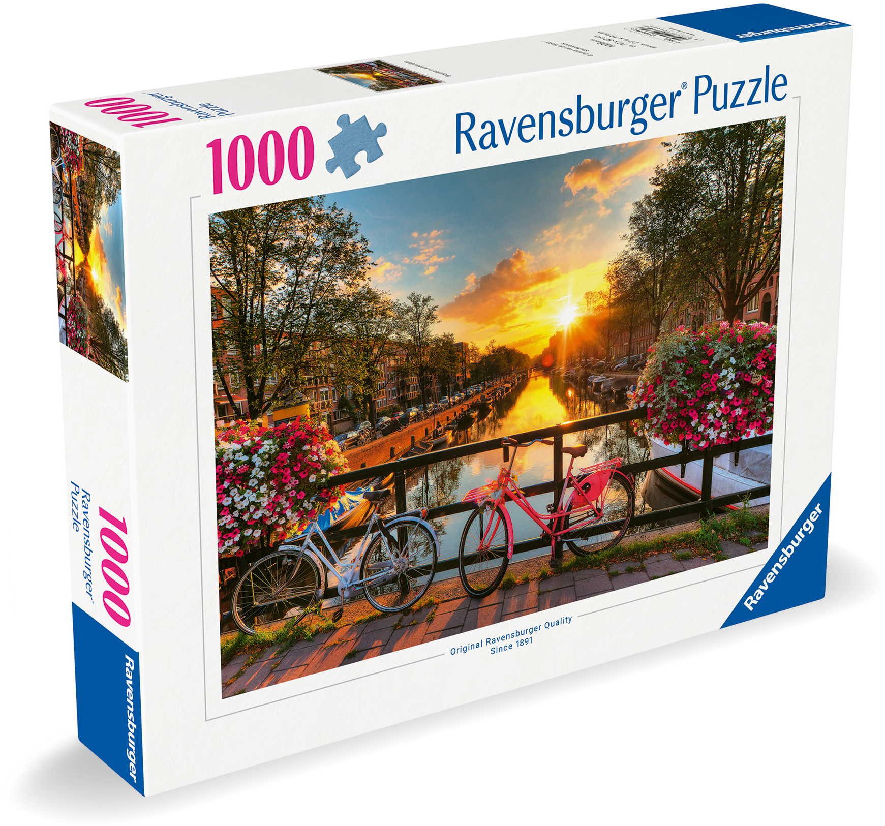 Ravensburger Puzzle 1000 Teile Puzzle Fahrräder in Amsterdam 12000662, 1000 günstig online kaufen
