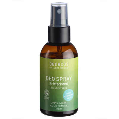 Benecos Deo-Spray Natural Basics Deo Spray Erfrischend, 75 ml