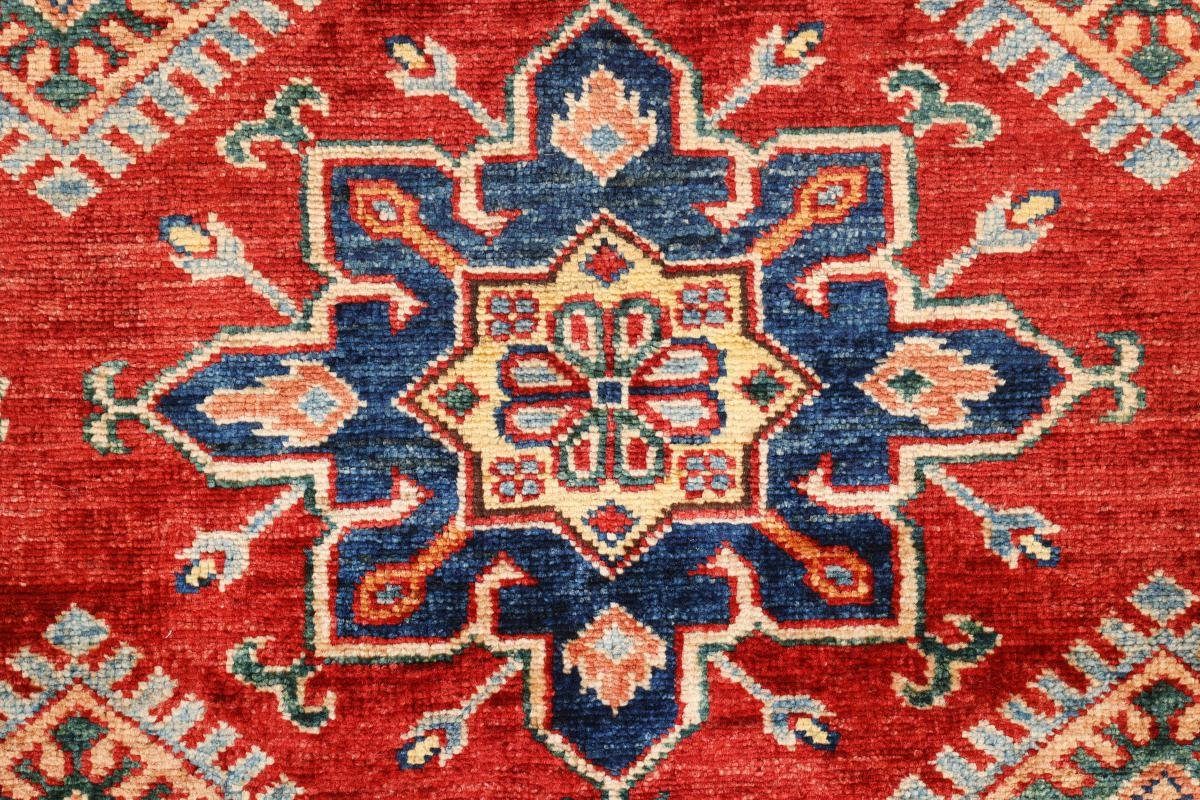Orientteppich Kazak 124x187 Handgeknüpfter rechteckig, 5 Höhe: Orientteppich, Trading, Nain mm
