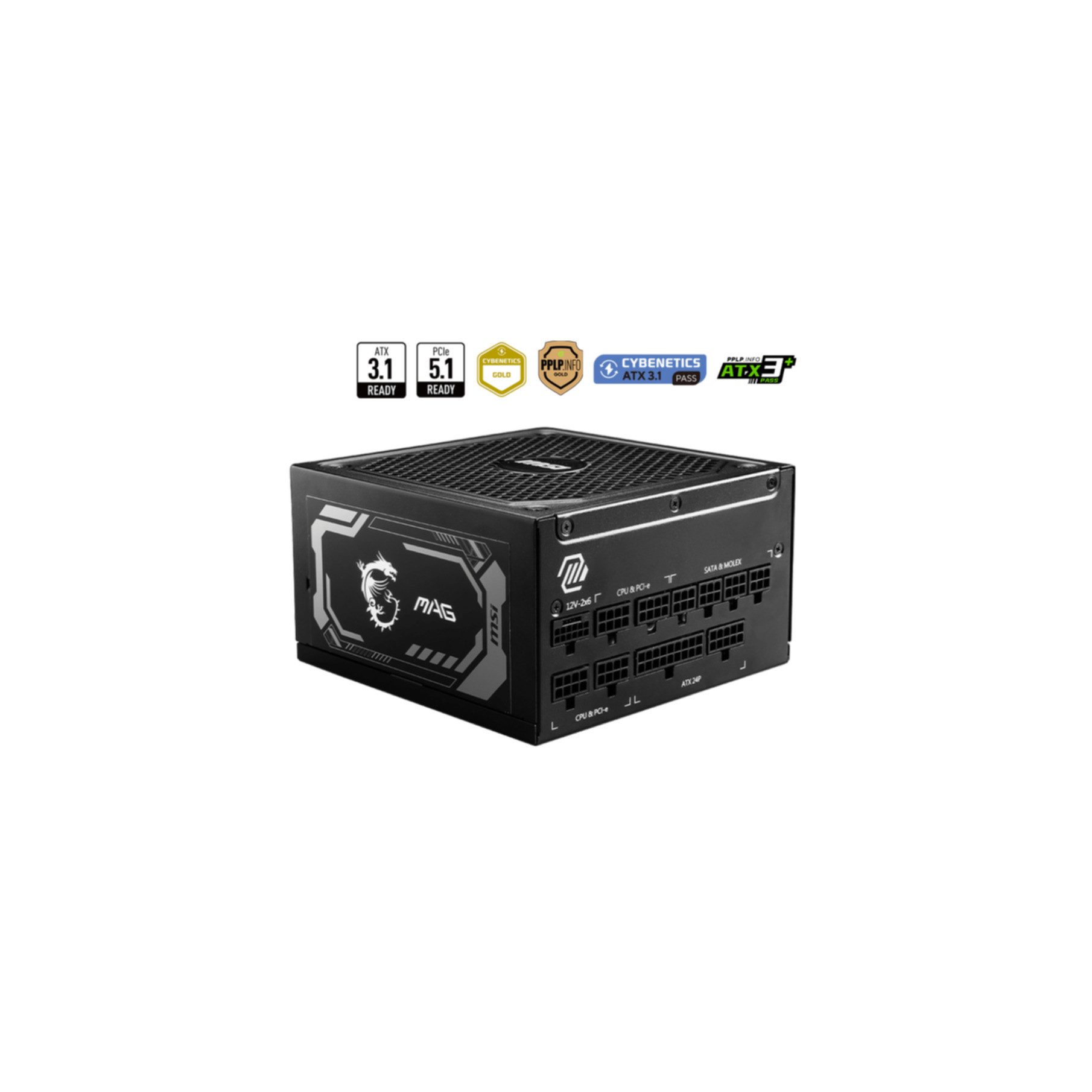 MSI MAG A1000GL PCIE5 Netzteil