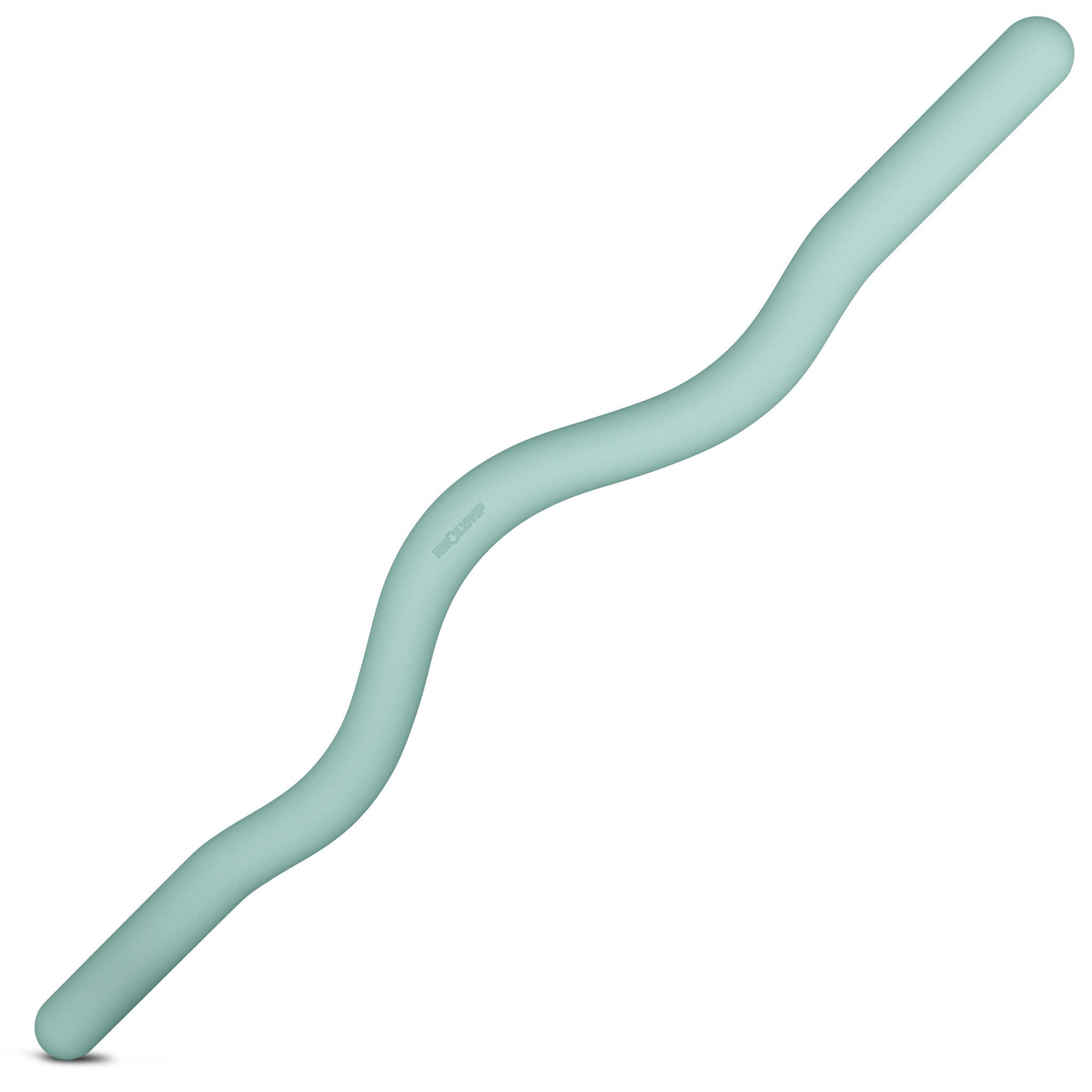 NEOLYMP Langhantelstange Pilates SZ Stange – ergonomische Silikon Hantelstange für Pilates, Silikon, (Pilates Stange für Home Workout, Core Training & Balance), 6,8 kg Trainingsstange für kontrolliertes Krafttraining zuhause