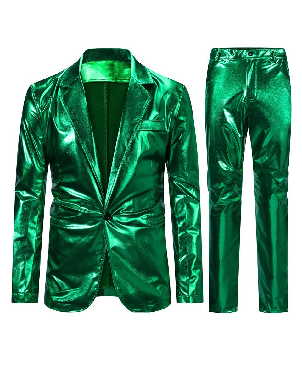 Allthemen Anzug (2 tlg) Regular Fit Kostüm Anzug für Party