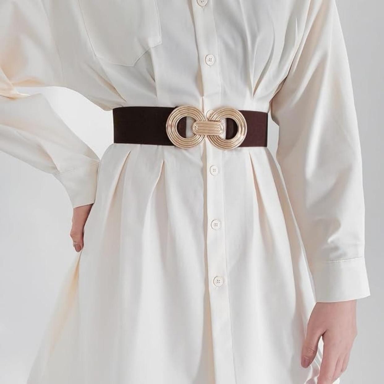 Coonoor Taillengürtel Damen Breiter Elastischer Taillengürtel Stretchy Gürt günstig online kaufen