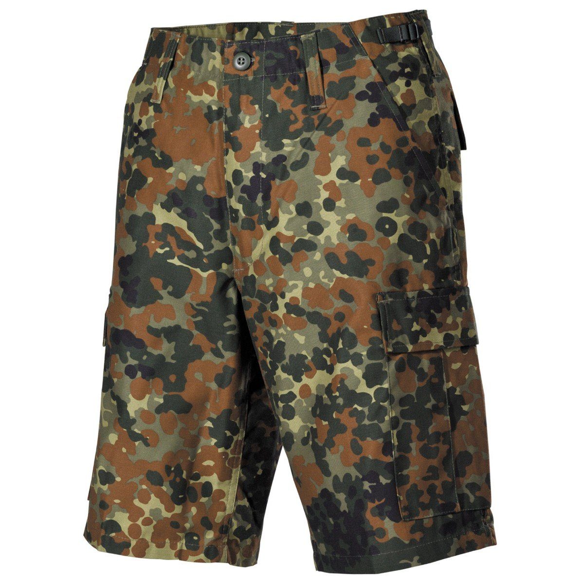 MFH Outdoorhose US Bermuda, BDU, flecktarn, mit Seitentaschen XXL