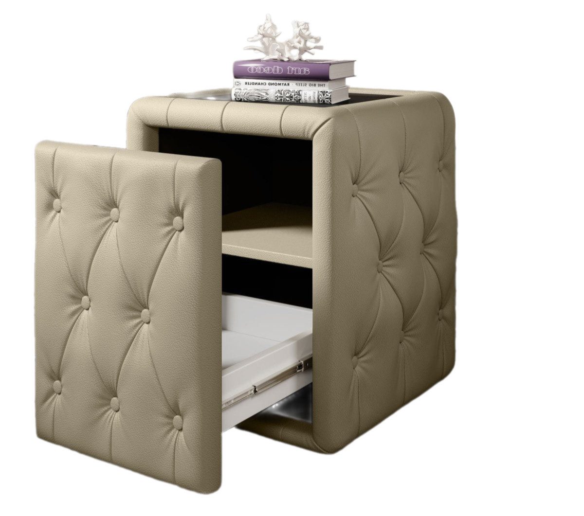 Luxusbetten24 Nachttisch Designer Nachttisch Evora
