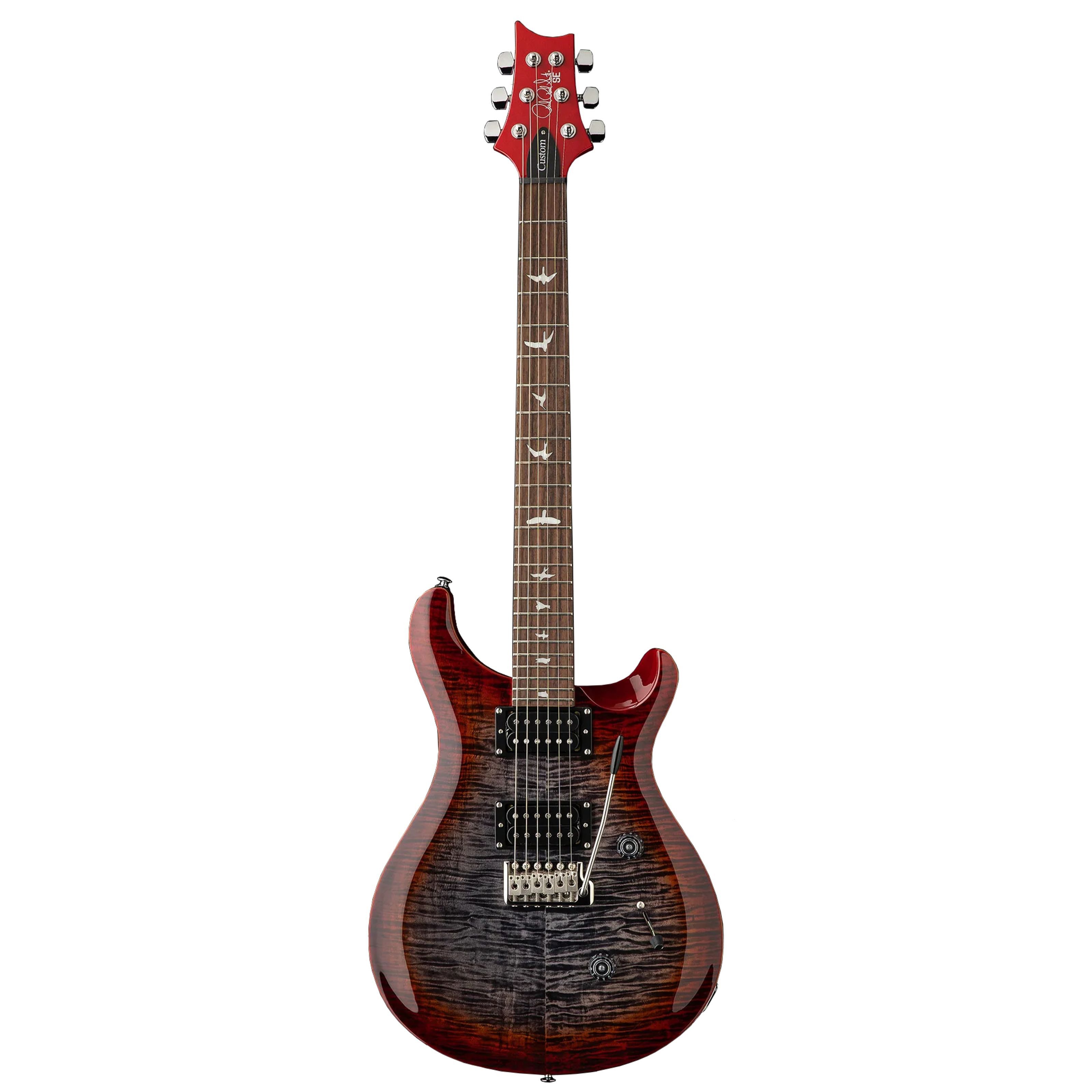 PRS E-Gitarre, E-Gitarren, PRS-Modelle, SE Custom 24 Charcoal Cherry Burst - E-Gitarre