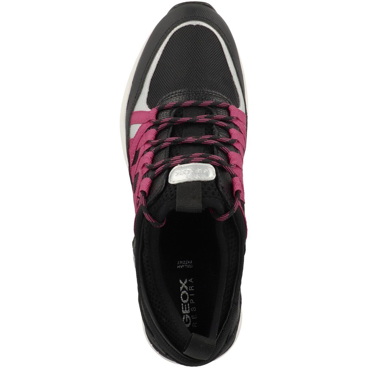 Damen ABX schwarz A Geox D Sneaker Braies B