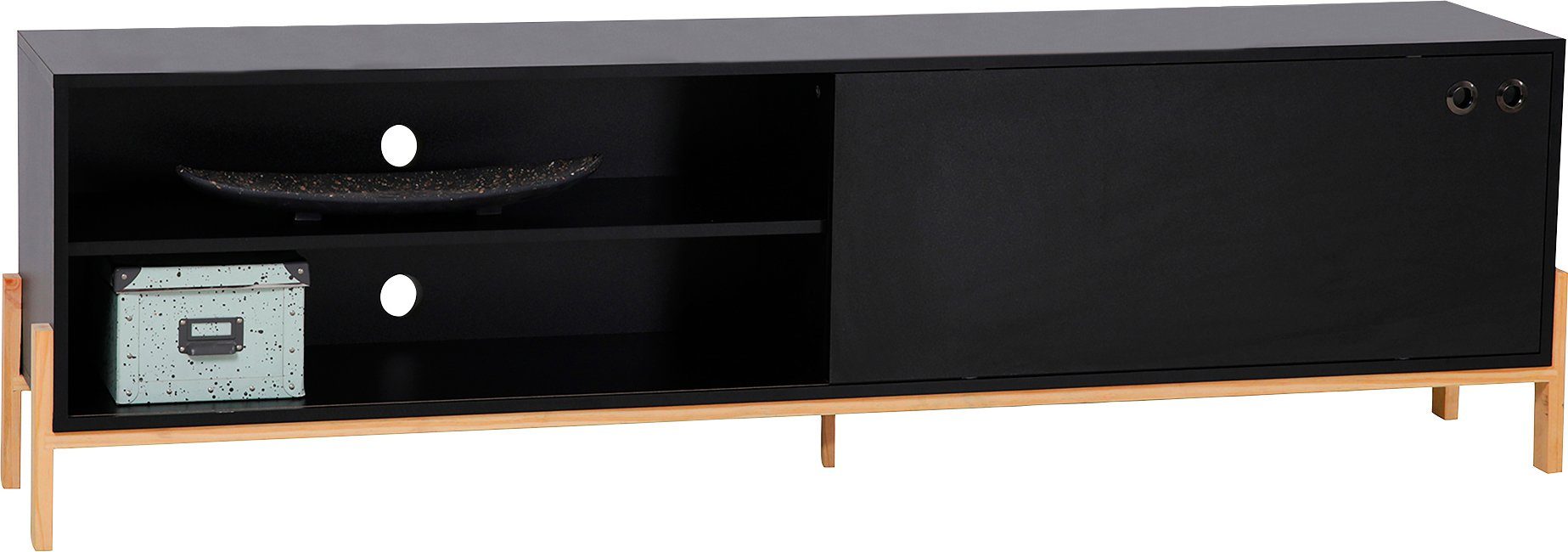 INOSIGN Lowboard Melia, Kommode mit Kabeldurchführungen günstig online kaufen