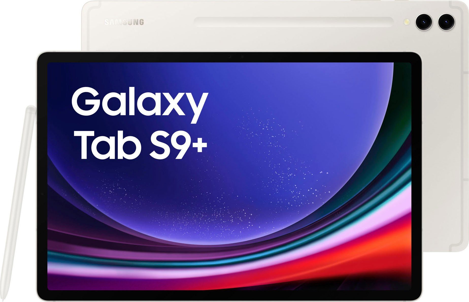 Samsung Galaxy Tab S9+ 5G Tablet (12,4", 512 GB, Android, 5G) beige