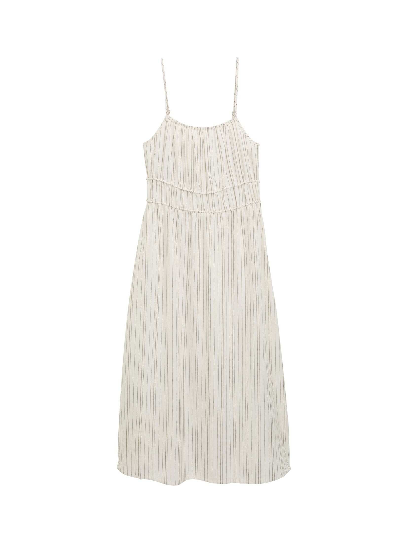 TOM TAILOR Denim Sommerkleid Kleider & Jumpsuits Midi-Trägerkleid mit Leine günstig online kaufen