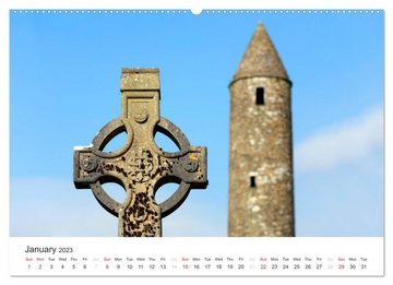 CALVENDO Wandkalender Ireland - landscape and culture / UK-Version (Premium-Calendar 2023 DIN A2 Landscape)