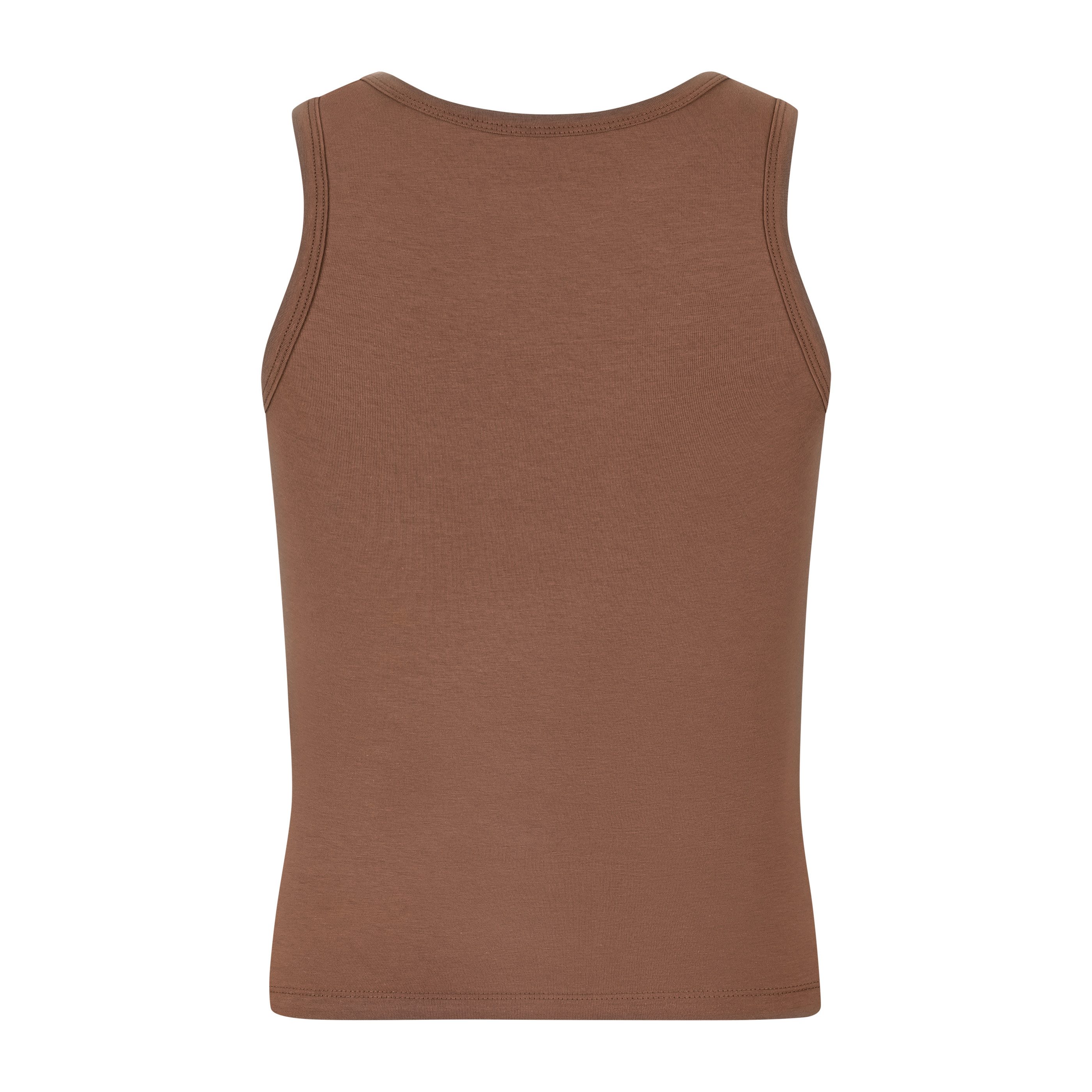 Evoni T-Shirt Damen Ärmelloses Top Bequemes Baumwollshirt mit Stretch günstig online kaufen