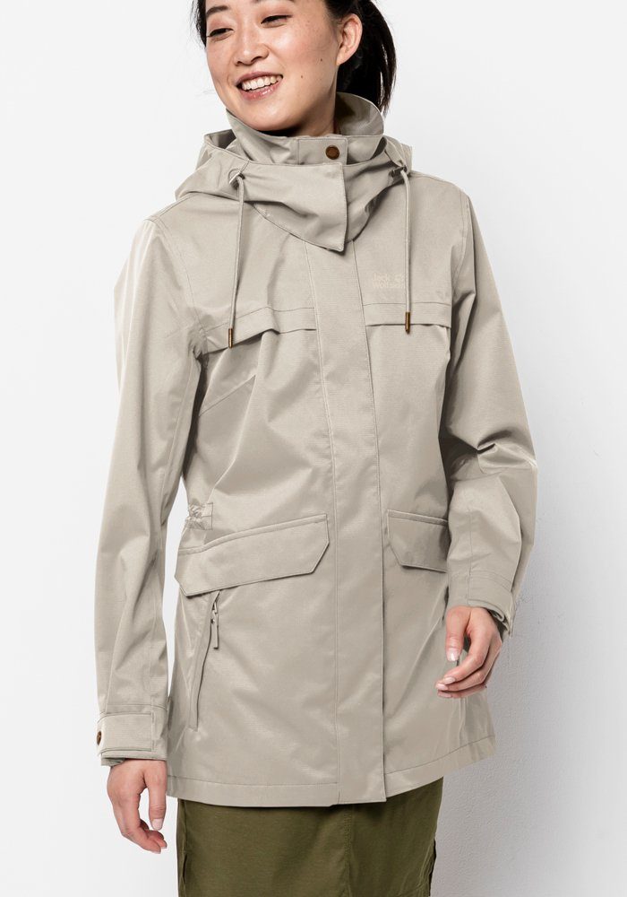 46 Gr 44 48 Wetterschutzparka für Reisen und Alltag Polarino Parka