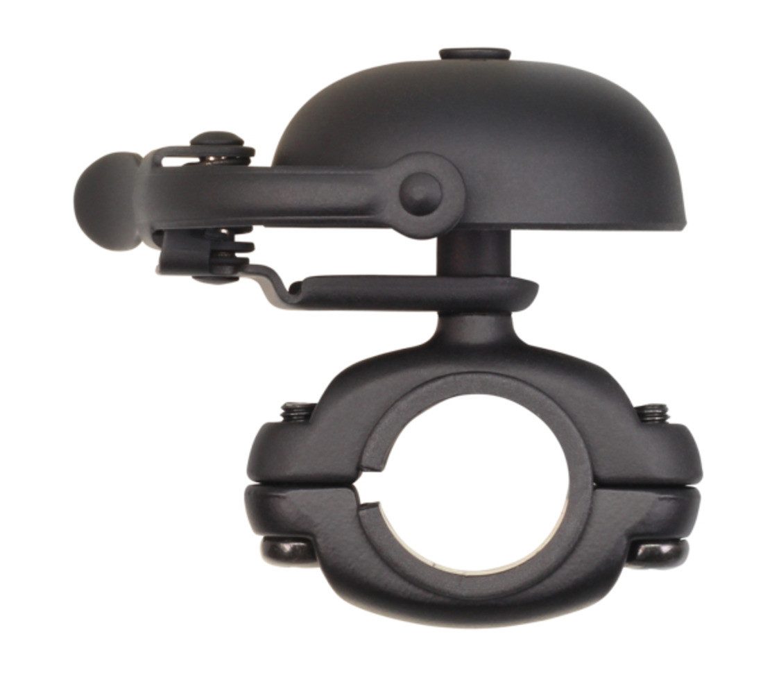 Fahrradklingel Mini Suzu All Black/Die Cast Mount, Retro Look, Ø 45mm