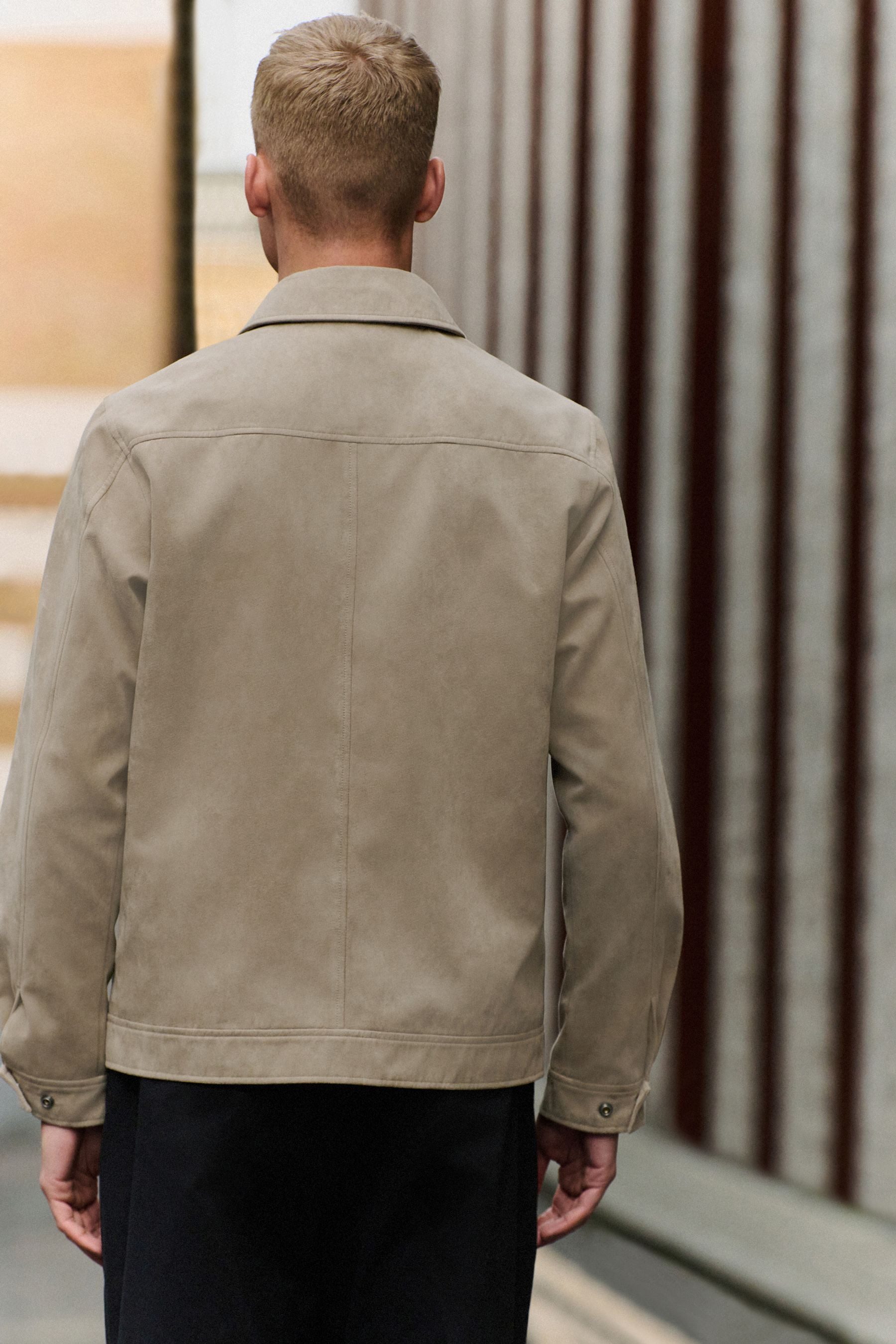 Next Hemdjacke Hemdjacke mit Reißverschluss aus günstig online kaufen