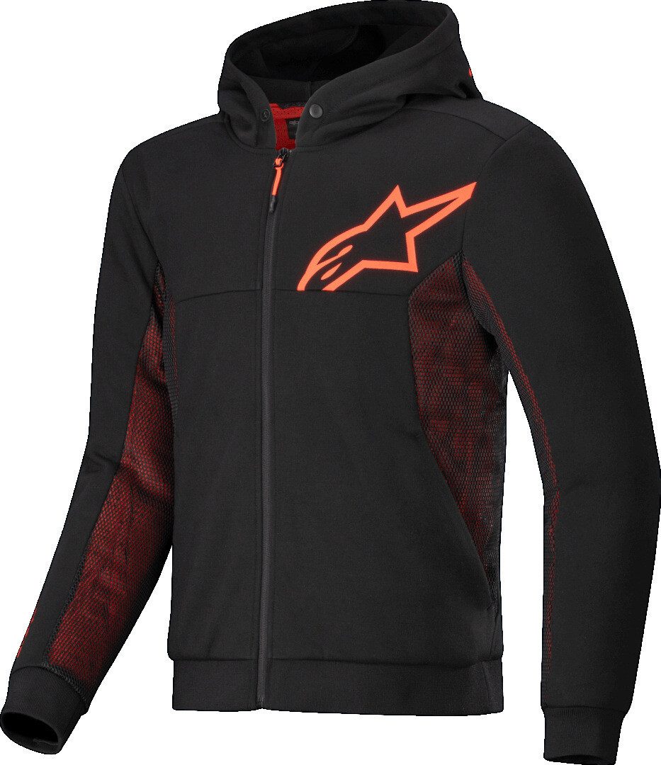 Motorradjacke Chrome Air Sport Motorrad Zip Hoodie