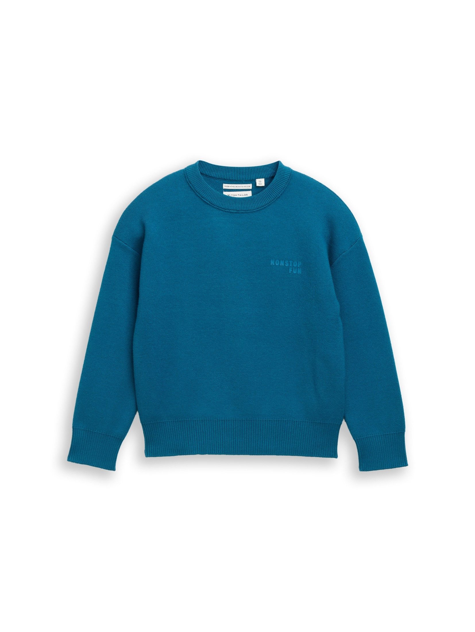 TOM TAILOR Strickpullover Pullover & Strickjacken Oversize Strickpullover mit Print