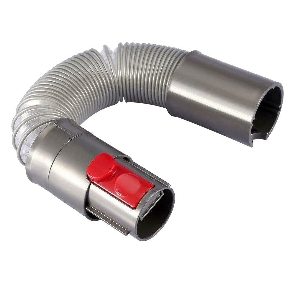 Trade-Shop Saugschlauch passend für Dyson V7, V8, V10, V11, V12, V15 ersetzt 967764-01, Länge: ca. 31cm, dehnbar bis ca. 79cm / mit integriertem Klick-System