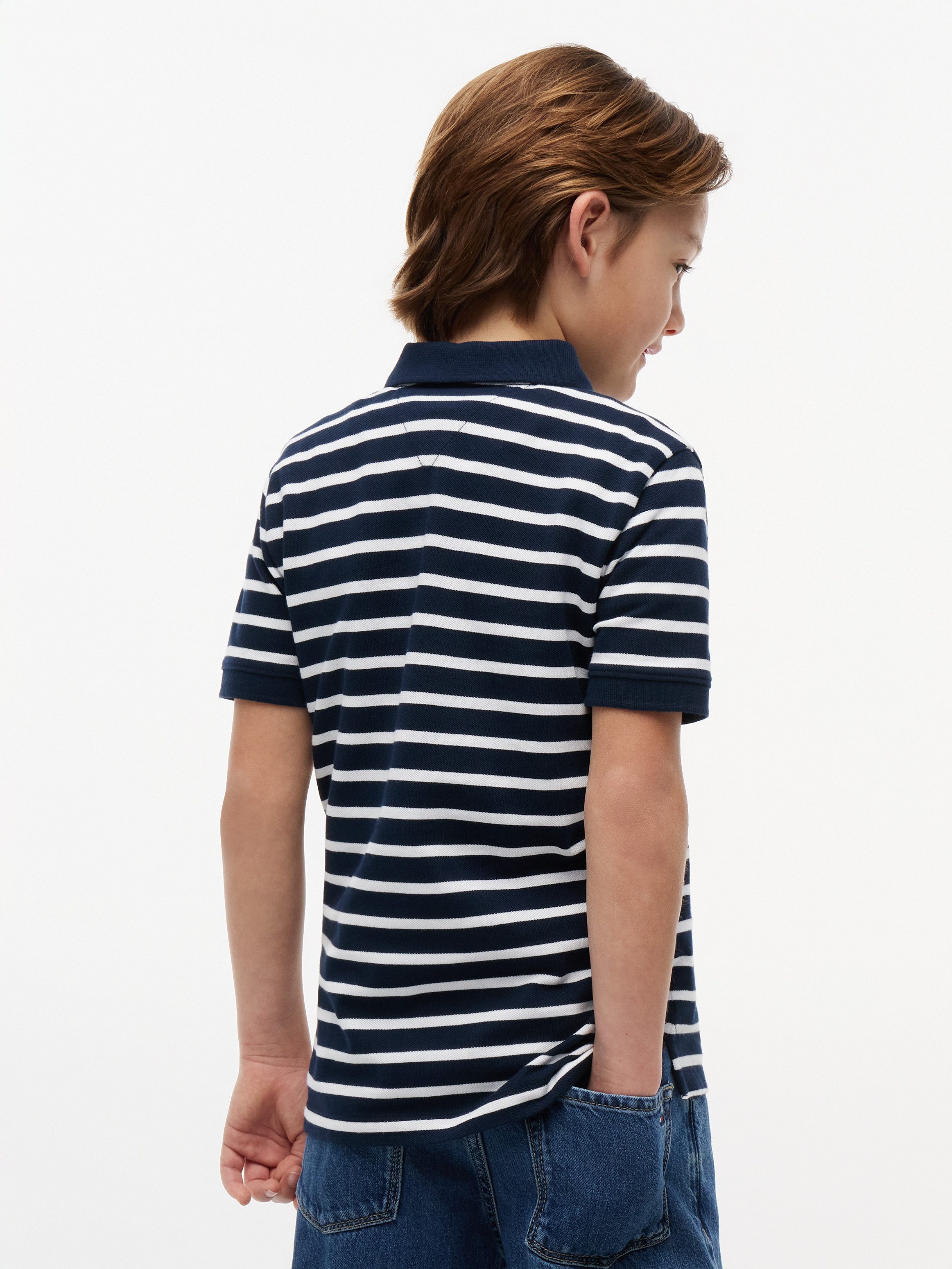 Tommy Hilfiger Poloshirt FLAG POLO SS Kinder bis 16 Jahre, regular fit