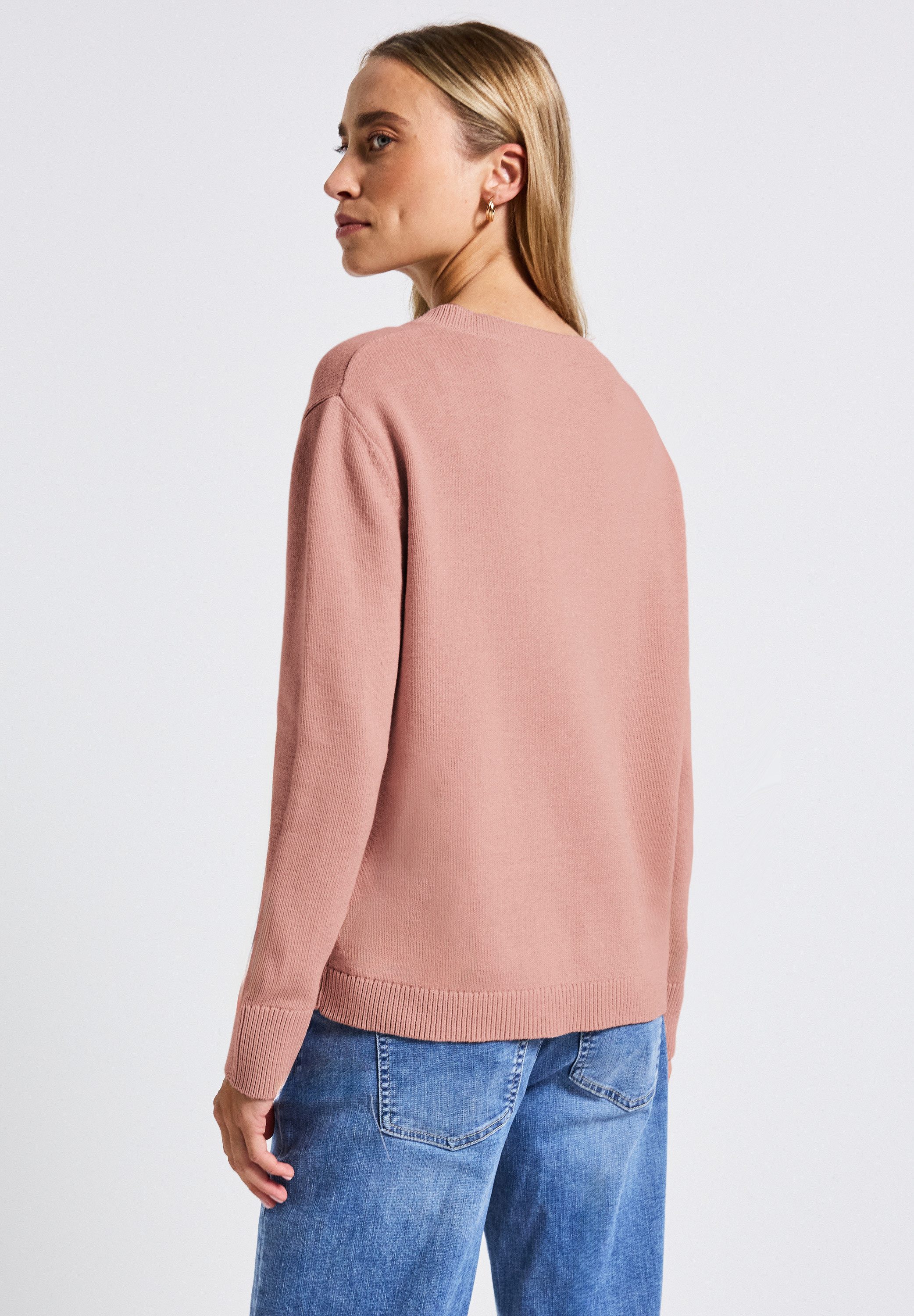 STREET ONE Strickpullover im soften Baumwoll-Mix