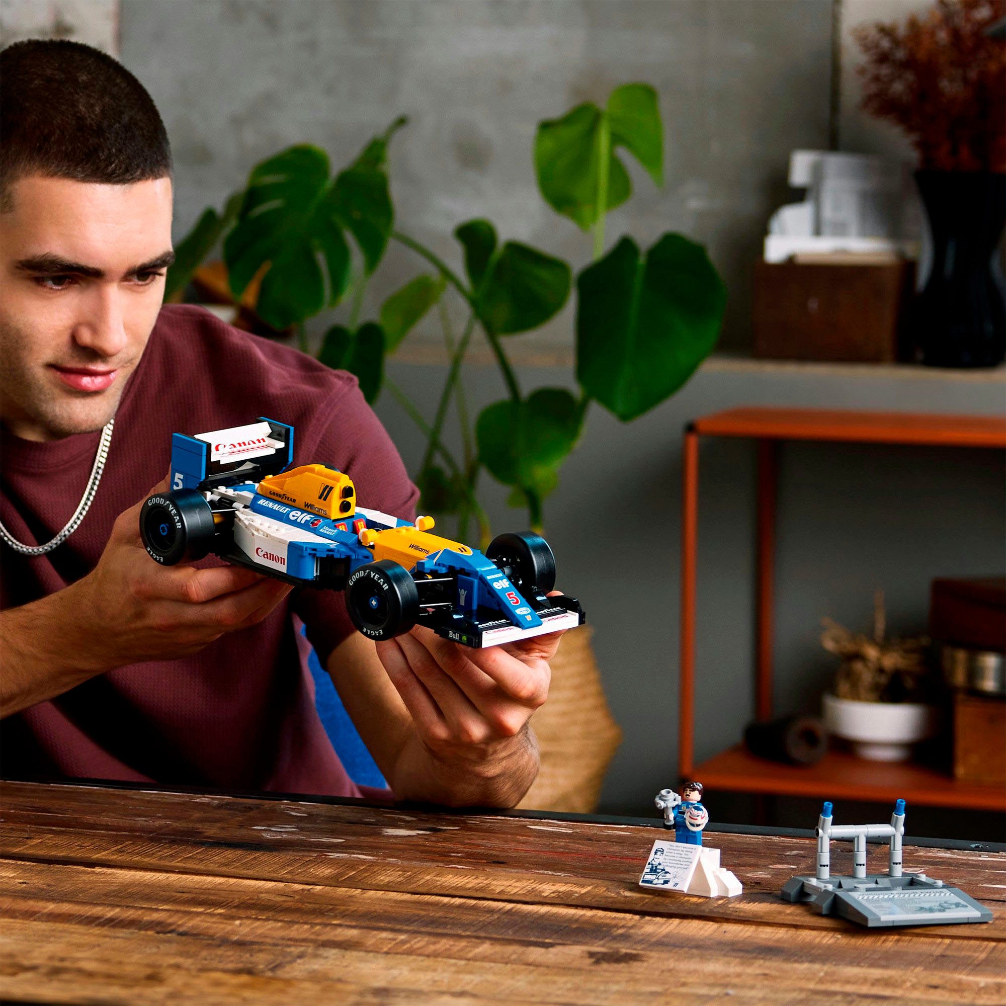 LEGO® Williams Racing FW14B mit Nigel Mansell (10353), LEGO® Icons Konstruk günstig online kaufen