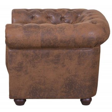 JVmoebel Chesterfield-Sessel Chesterfield 1 Sitzer Sofa Couch Polster Sofas Couchen Sofort (1-St., Sessel), Made in Europa