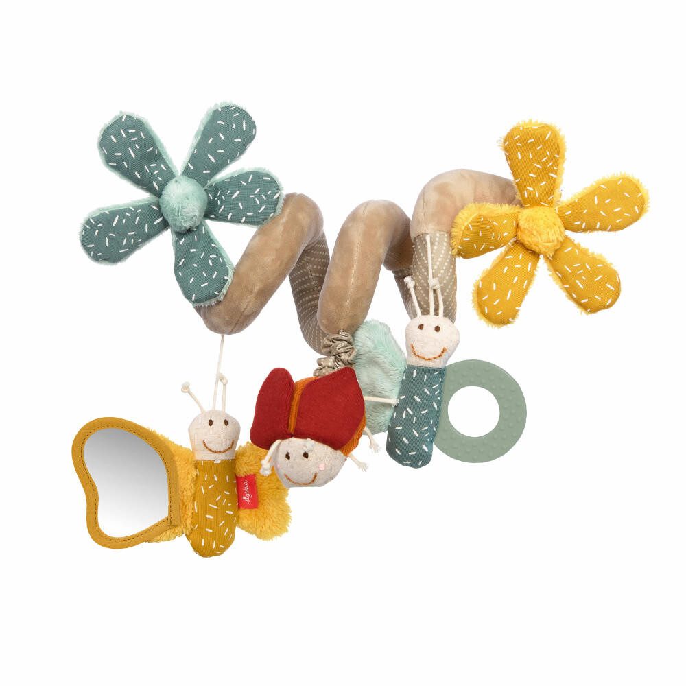 Sigikid Kinderwagenkette PlayQ Aktivspirale Schmetterling Yellow