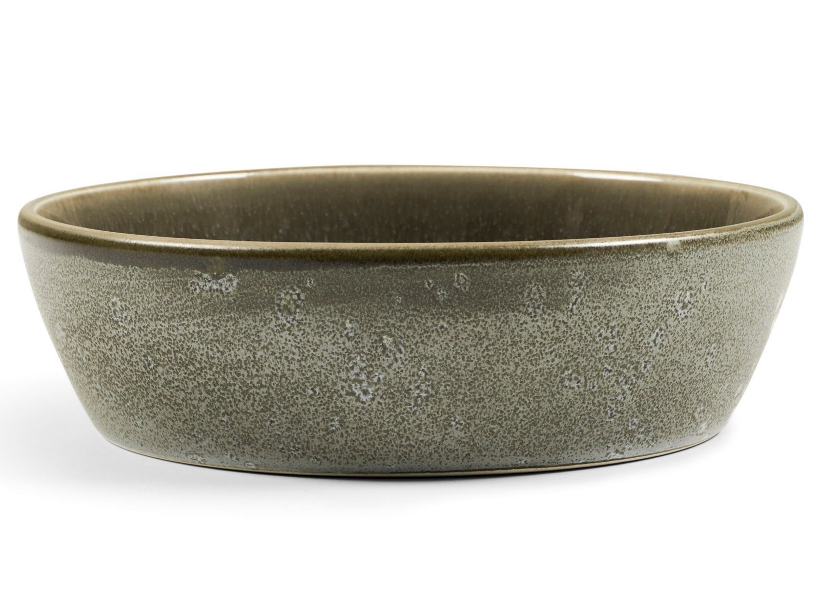 Bitz Schale Bowl matt grey / shiny grey 18 cm, Steinzeug, (Bowls), Suppenschale 18 cm Steinzeug Grau/Grau