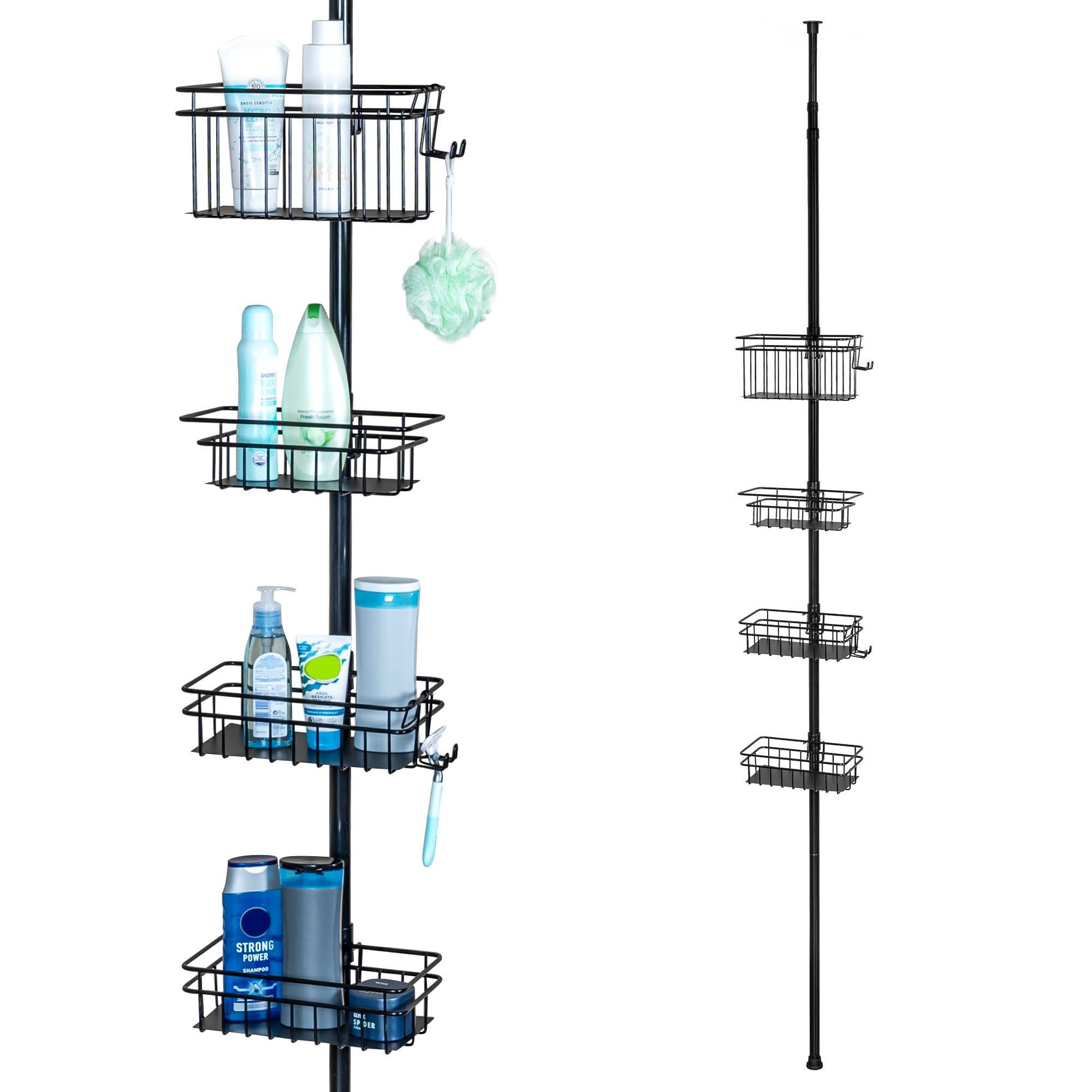bremermann Teleskopregal Teleskop-Badregal, 4 Körbe Duschregal bis max. ca. günstig online kaufen