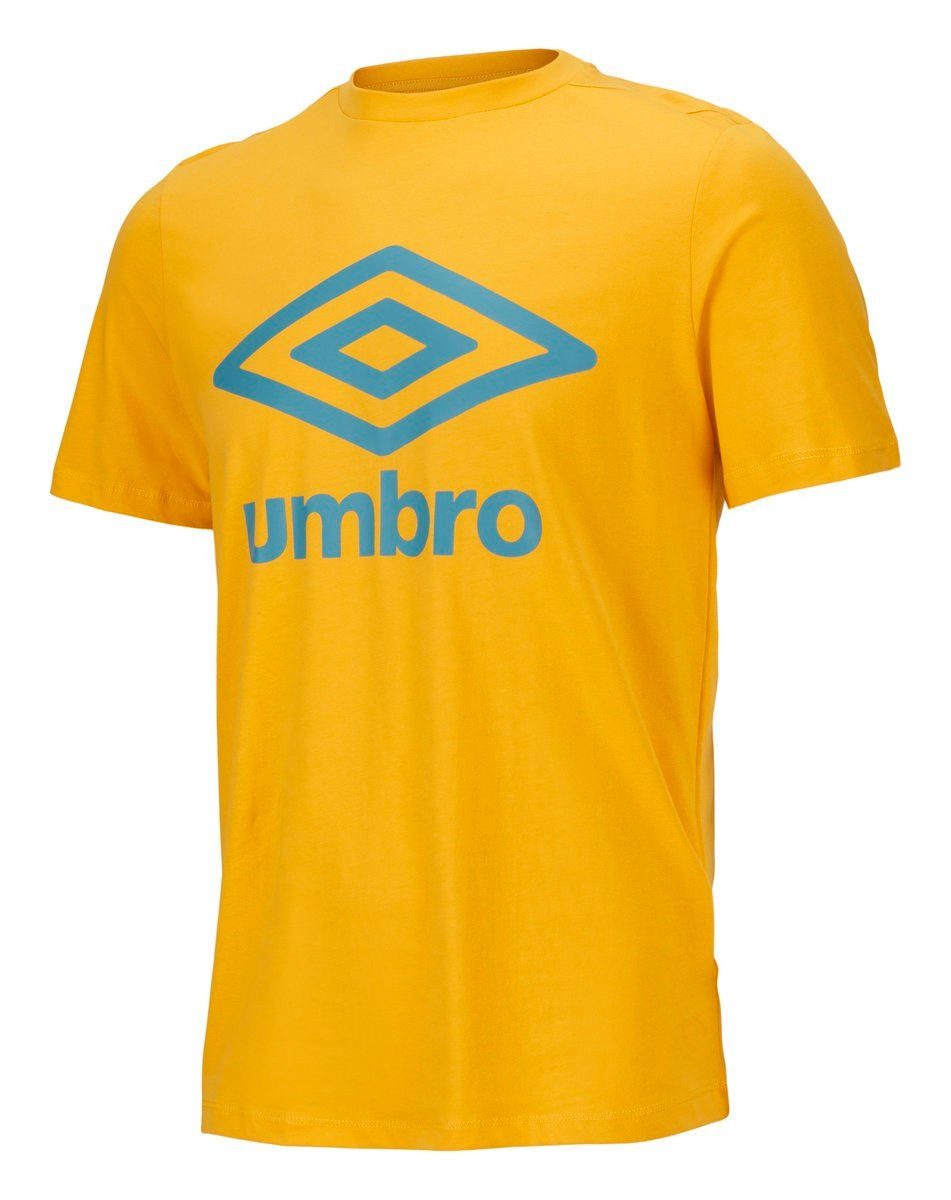 Umbro T-Shirt Big Logo gelb/blau Herren