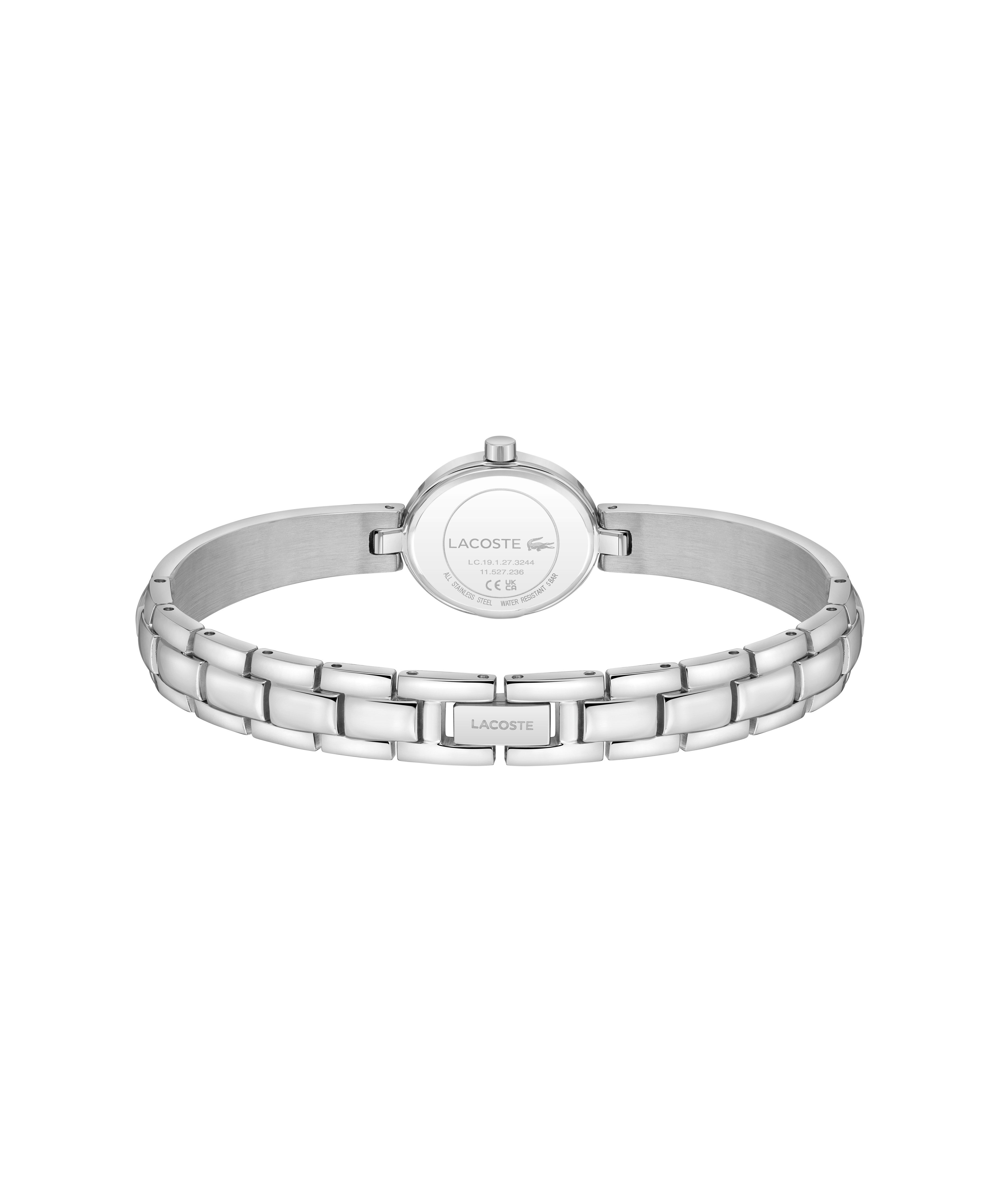 Lacoste Quarzuhr SUZANNE 2001528, Armbanduhr, Damenuhr, Edelstahlarmband, analog