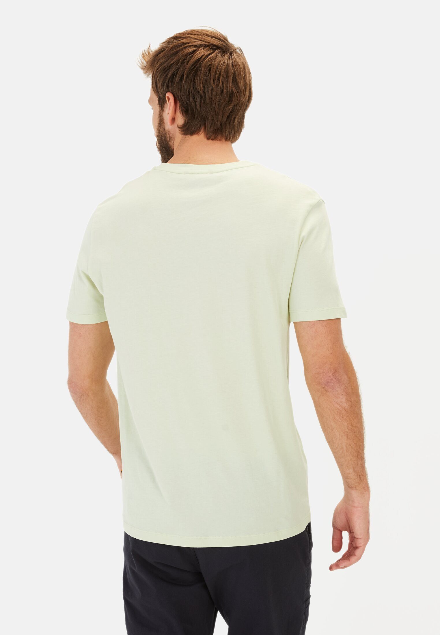 camel active Print-Shirt aus Organic Cotton Kurzarm Rundhals günstig online kaufen